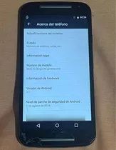 Moto G Segunda Generación Motorola Celular Azul Display Roto