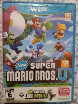  Juego Wiiu New Súper Mario Bros U En Excelente Estado 