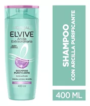 Shampoo Elvive Arcilla Purificante Cabello Normal - 400ml