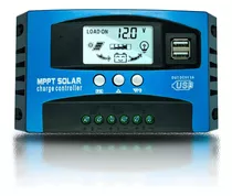 Mppt 60a Regulador De Carga Solar, Controlador Solar 12/24v