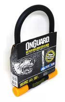 Candado Bicicleta Onguard U Lock Bulldog Extra Fuerte Color Negro