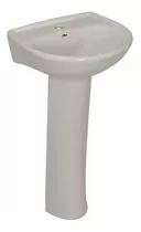 Pileta Baño Lavatorio Chico Con Pedestal Blanco Oferta Pf