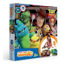 Quebra Cabeça Grandão Toy Story 4 48 Peças - Toyster