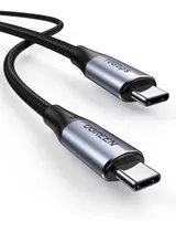 Cable 4k Usb C Thunderbolt3 A Usb C Macbook Air Pro / Ugreen Color Gris Oscuro + Negro Cable