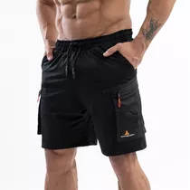 Short Deportivo Cargo Hombre Bolsillos Laterales - Shcargo