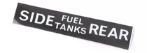 Etiqueta - Tanque De Combustible Lateral/trasero