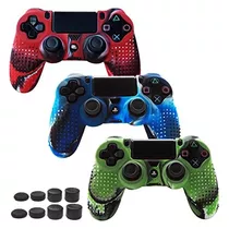 Compatible Con La Piel Para Ps4 Controller Grips Cubierta Pa