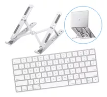 Combo Soporte Plegable Laptop + Teclado Apple Magic Keyboard