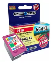 Tinta Hp 664 Xl Color 21ml Alternativa Pacific C.