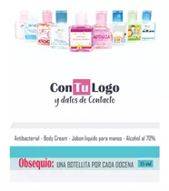 Gel Antibacterial Personalizado - mL a $62