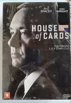 Box Dvd House Of Cards Temporadas De 1 A 4 Completa.