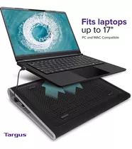 Base Laptop Enfriadora Targus Awe55us Dual Fan 17 Pulgadas.