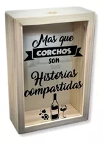 Caja De Corchos Artesanal L 30x40 Cms