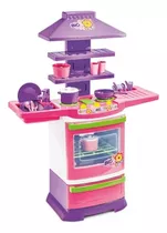 Master Fogão Infantil Big Chef Brinquedo Com Acessórios