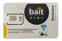 Sim Bait Chip Bait Con 100 De Saldo Distribuidor Oficial 