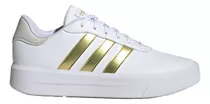 Zapatillas adidas Court Plataforma Id3345 adidas Color Blanco Talle 39.5 Ar