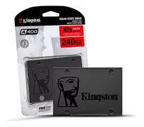 Ssd 240gb A400 Kingston Disco Sólido Interno Hd