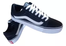 Zapatillas Urbanas Unisex Skater Van Old Skool Clásicas 