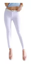 Pantalón Mujer Blanco De Vestir Bengalina  Maria T Clásico