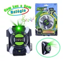 Relógio Infantil Omnitrix Básico Ben 10 Som Luz Digital