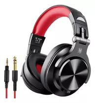 Headphone Fone De Ouvido Dj Oneodio Fusion A71 Profissional Cor Vermelho