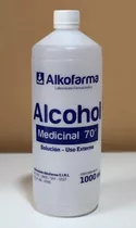 Alcohol Puro Medicinal 70° Alkofarma Caja Con 30 Unidades