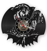 Relógio Disco De Vinil Coringa Batman Heroi Decoração Parede