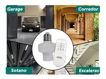 Socket Inteligente Smart Compatible Foco E27 Control Remoto Color Blanco