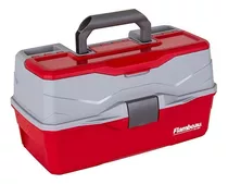 Caja De Pesca Profesional Flambeau 3 Bandeja/ Color Rojo