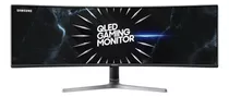 Monitor Gamer Curvo Samsung Gamer C49rg9 Lcd 49  Negro 100v/240v