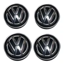 4 Centros Llanta Originales Vw Suran Fox Saveiro Gol Trend