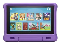 Tablet Amazon Fire Hd10 Kids Edition 32gb 10.1 Wifi Purple Cor Violeta