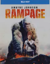 Rampage Devastacion Steelbook Dwayne Johnson Blu-ray + Dvd