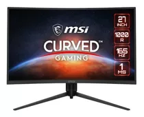 Msi G271cp 27 Pul 1080p Fhd Va 165hz Curvo Freesync Premium Color Negro