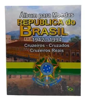 Álbum Para Moedas República Do Brasil 1942 - 1994
