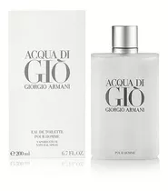 Acqua Di Gio De Armani Edt 200ml Hombre/ Parisperfumes Spa