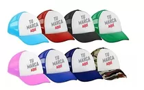 Pack Mayorista X10 Gorras Personalizada Tu Marca/tu Logo