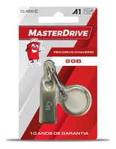 Pendrive 8gb Chaveiro Gd Masterdrive Premium A Prova D'agua