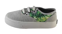 Zapatilla Náutica Gris Tropical Reef Kids Envío Gratis