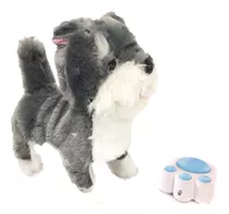 Cachorrito Perrito Control Remoto Inalámbrico - Peluche Husky O Blanco Y Marrón Husky