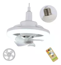 Foco Led Con Ventilador Control Remoto Rotación 360°