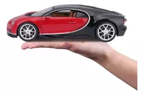 Bugatti Chiron Maisto De Metal Color Rojo Escala 1/18