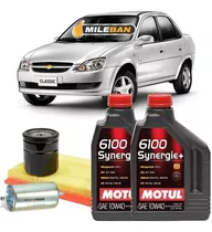 Service Cambio Aceite Corsa Classic Nafta Motul + Filtros