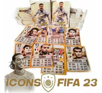 Card Fifa Ultimate Team Jogadores Icones = 200 Figurinhas