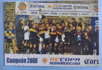 Tarjeta Postal Boca Juniors Campeón Recopa Sudamérica 2008