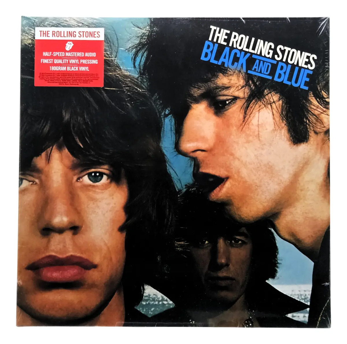 Black and blue LP vinylshrink 初期ポスター Lp The Rolling Stones Black And Blue | Mercado Livre
