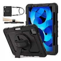 Funda Negra Para iPad Air 5 Y 4 Gen Pro 11 4, 3 Y 2 Gen 