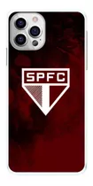 Capinha São Paulo Tricolor Símbolo Escuro Capa Celular