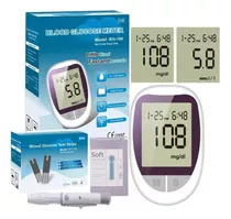 Glucometro Digital 50 Tiras Reactivas+50 Lancetas Ivd Blood