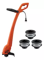 Orilladora Pasto 9 350w +3 Carretes Black+decker Gl350s-b2c Color Naranja/negro